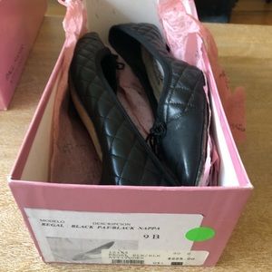 Paul Mayer Black Middle Regal Shoes Size 9